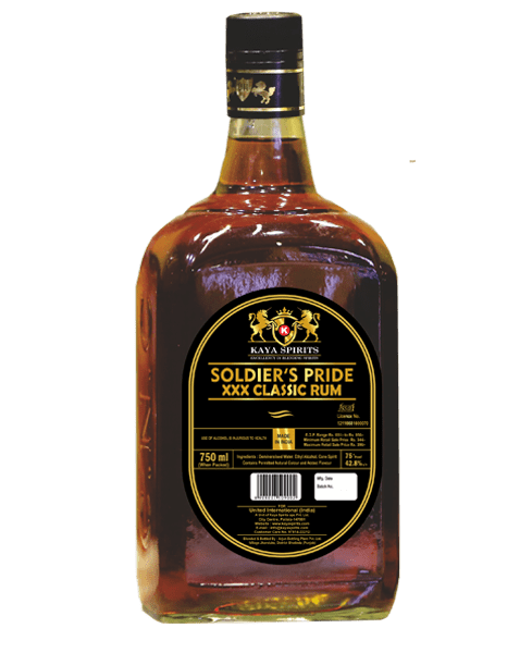 Soldier's Pride XXX Classic Rum